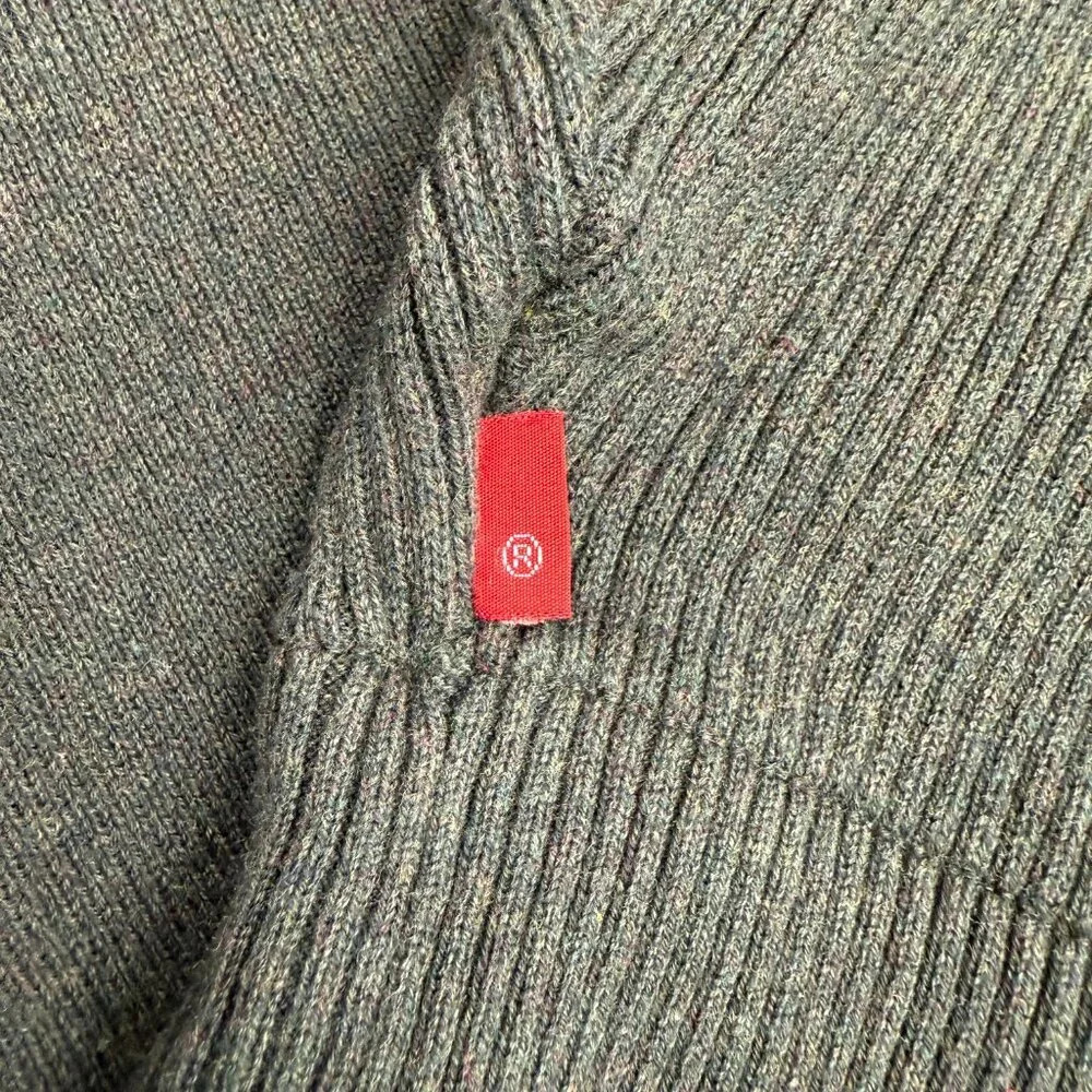 Men's LEVI'S‎ Pullover Crew Neck Long Sleeve Sweater Green- Size XXL